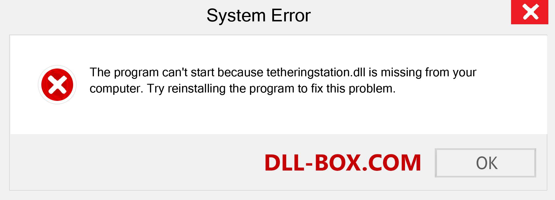  tetheringstation.dll file is missing?. Download for Windows 7, 8, 10 - Fix  tetheringstation dll Missing Error on Windows, photos, images